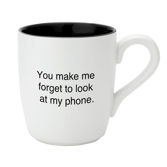 Funny Humor That's All White 16oz Coffee Mug Start Your Day with a Laugh! - Picture 4 of 4